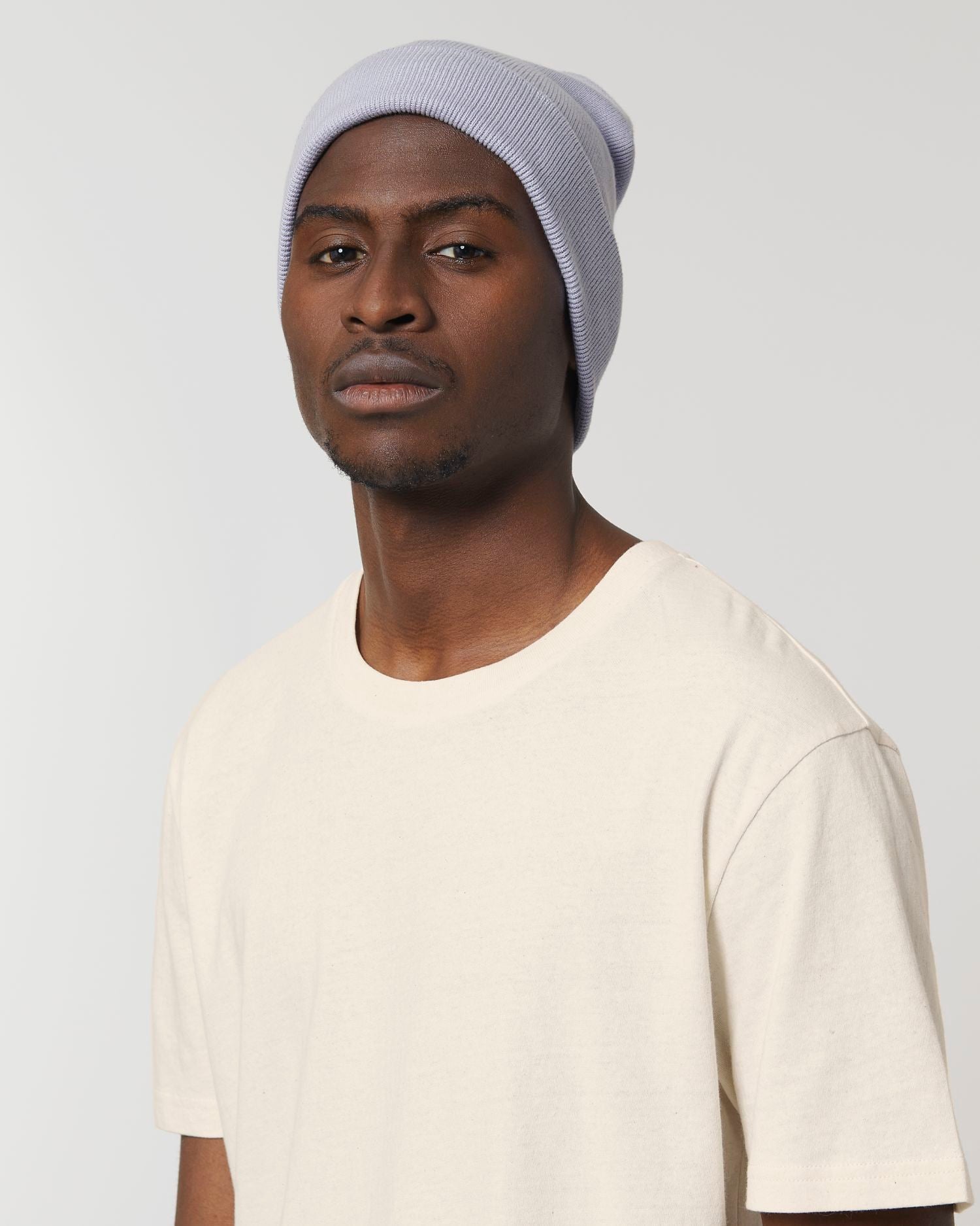 Organic & Recycled Two-Layer Beanie | Rib Beanie STAU772