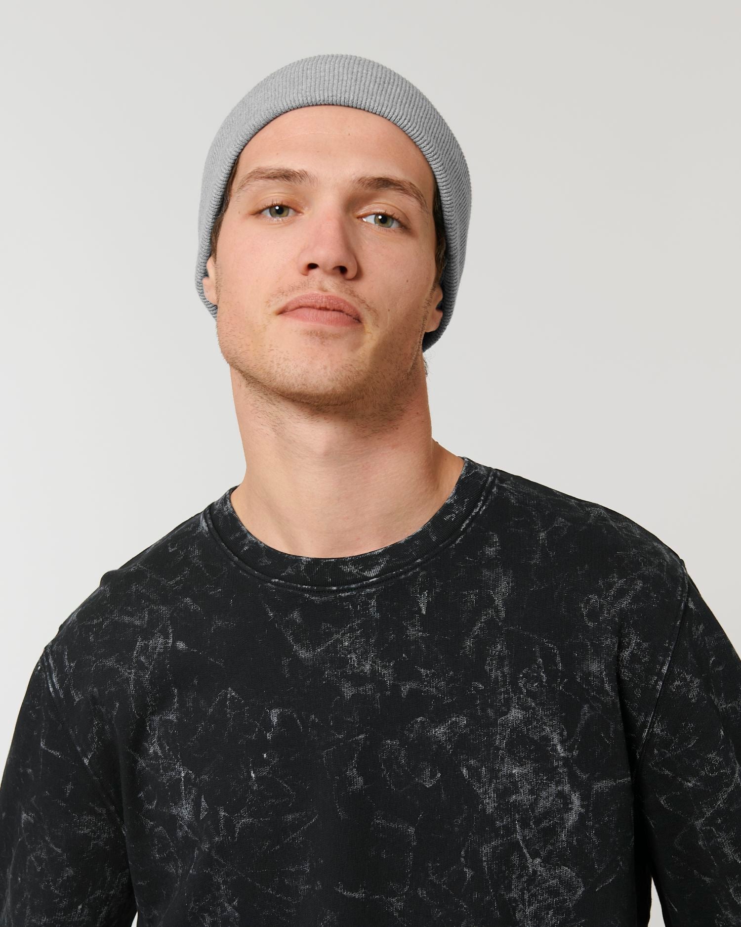 Organic & Recycled Two-Layer Beanie | Rib Beanie STAU772