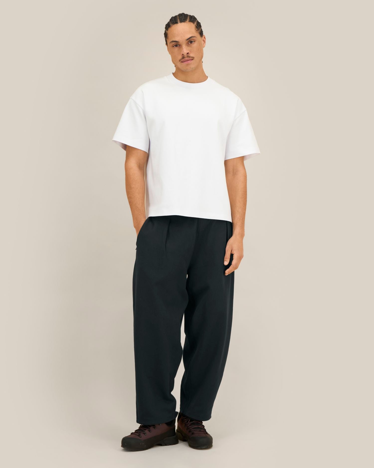 Pantalon de jogging unisexe Oversized à jambes ballon en coton recyclé - 400 g/m² | Barreler - STBU276