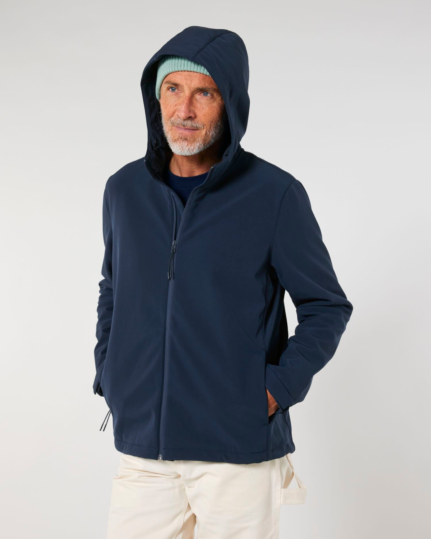 Chaqueta Softshell Repelente al Agua con Capucha para Hombre - 342 GSM | Stanley Discoverer STJM158