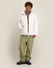 Unisex-Pufferjacke mit Kapuze aus recyceltem Nylon | Puffer 2.0 - STJU292