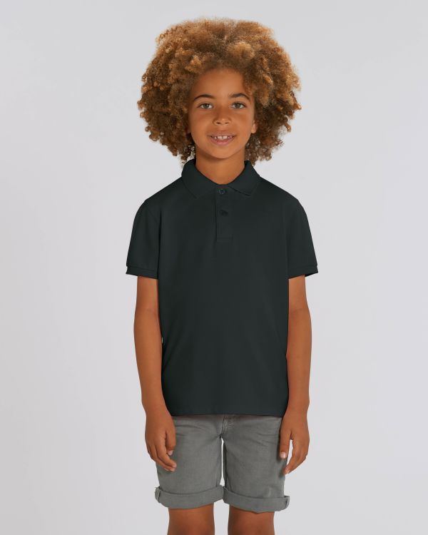 Polo orgánico clásico para niños - 220 g/m² | Mini SprinterSTPK908