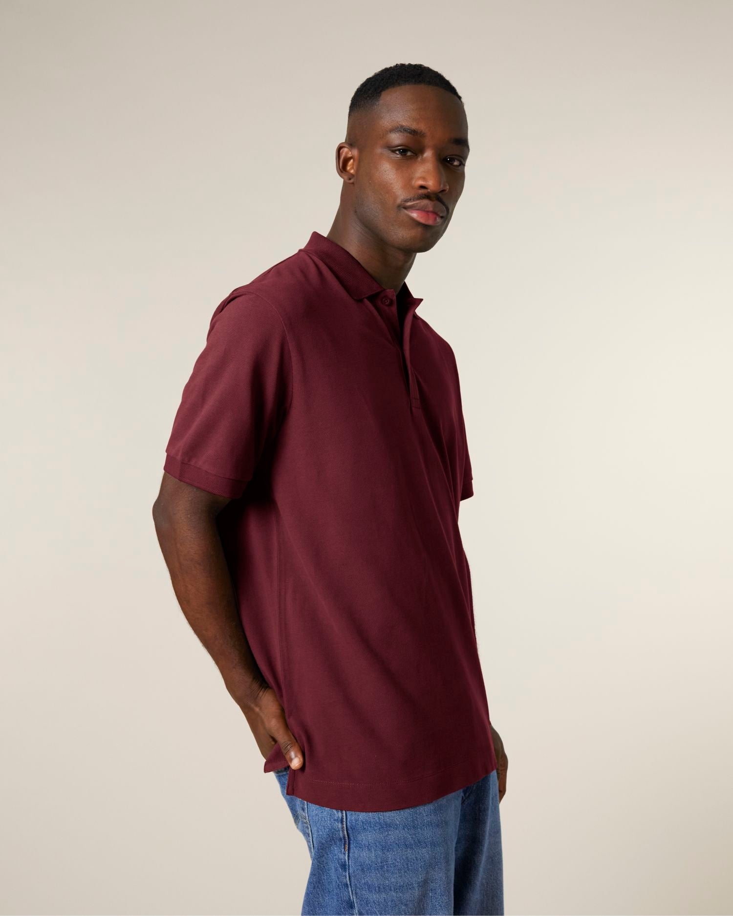 Unisex biologisch katoenen polo - 240 GSM | Prepster 2.0 STPU222