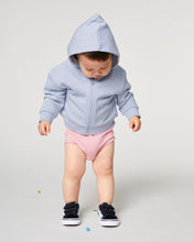 'Organic Babies' Zip-Thru Hoodie | Baby Connector Zipthru STSB105