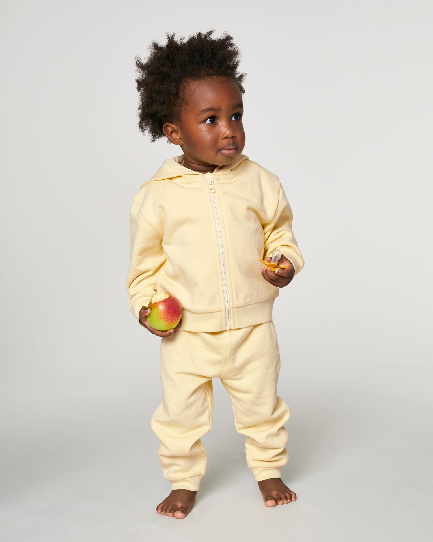 'Organic Babies' Zip-Thru Hoodie | Baby Connector Zipthru STSB105