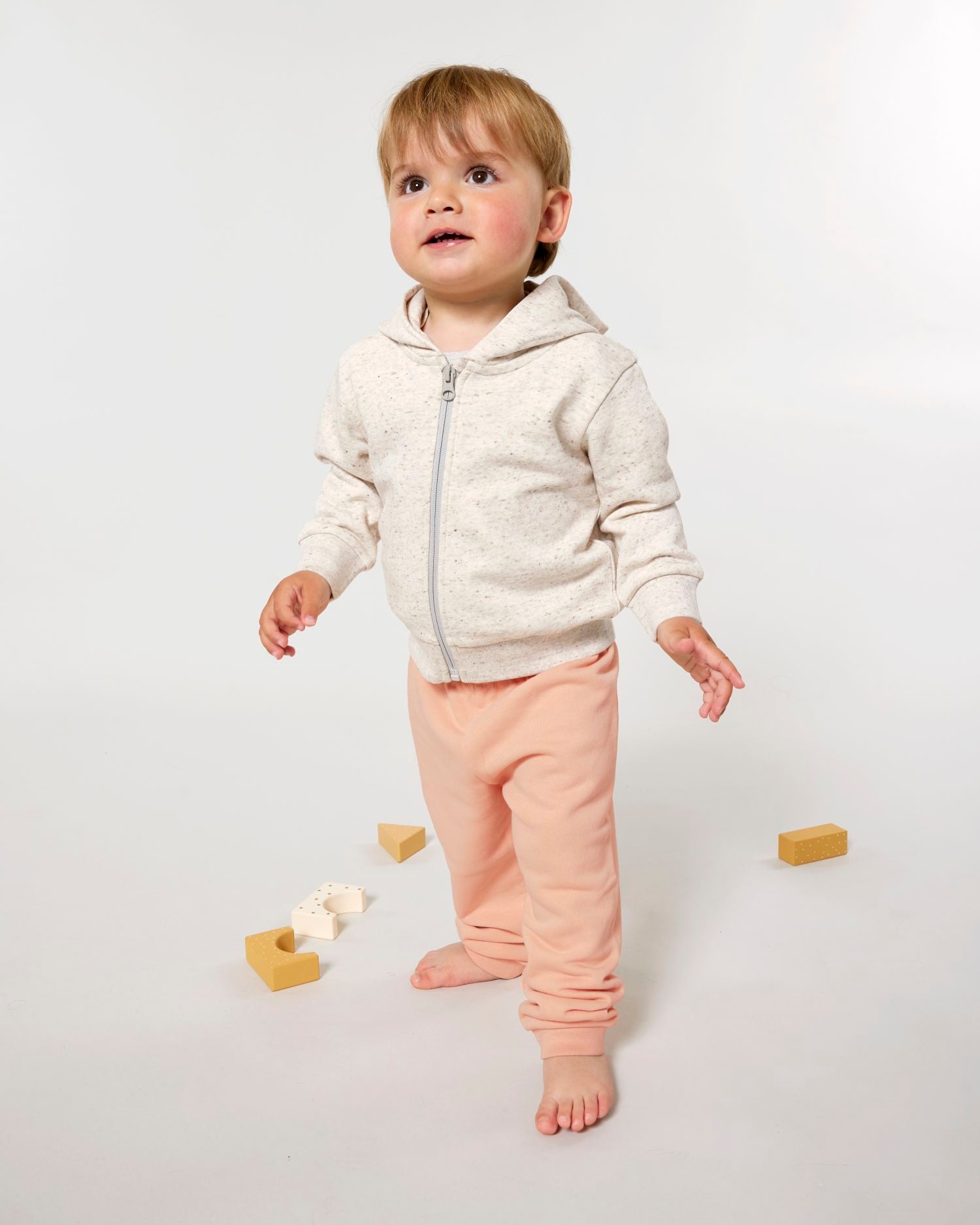 Organic Babies' Zip-Thru Hoodie | Baby Connector Zipthru STSB105
