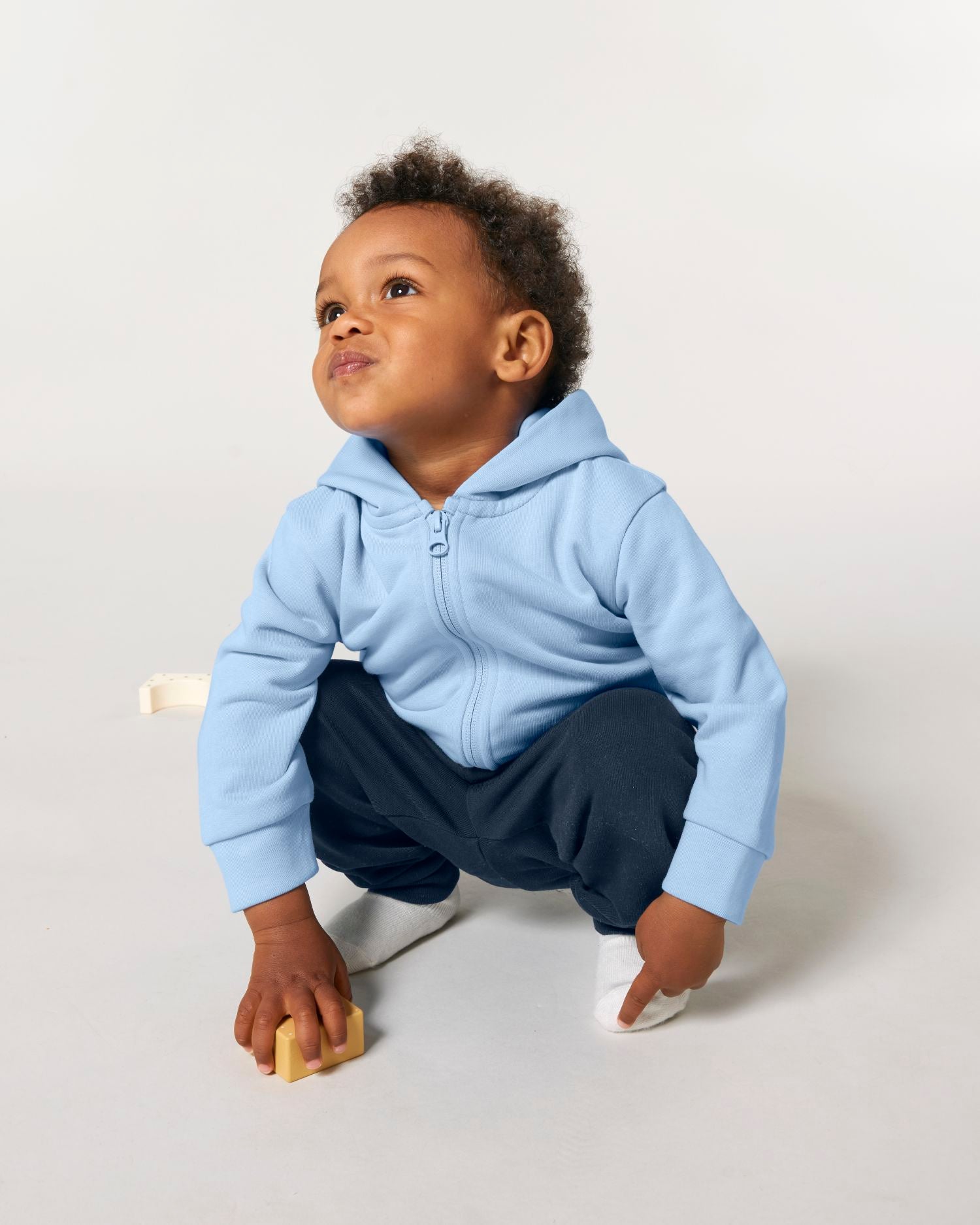 Organic Babies' Zip-Thru Hoodie | Baby Connector Zipthru STSB105
