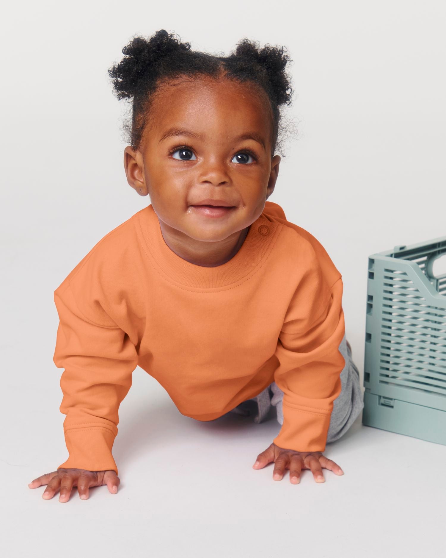 Organic Cotton Babies' Crewnecks Sweatshirt - 280 g/m² | Baby Changer STSB920