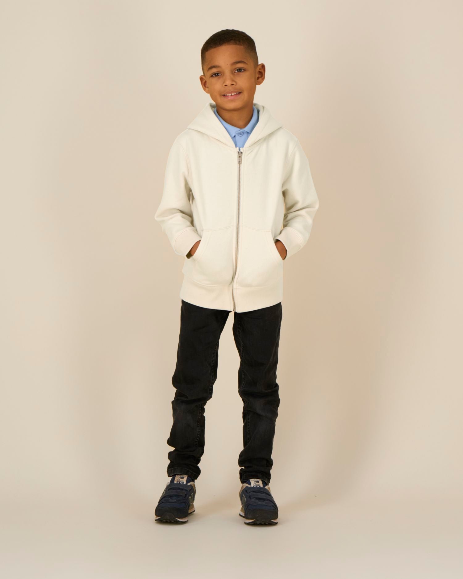 Kids' Organic Zip-Thru Hoodie Sweatshirt - 300 GSM | Mini Cultivator 2.0 STSK182