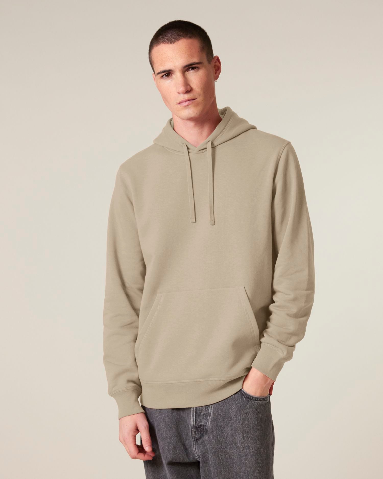 Unisex Hoodie Sweatshirt van Biologisch Katoen Middel-Licht - 280 GSM | Drummer 2.0 STSU168