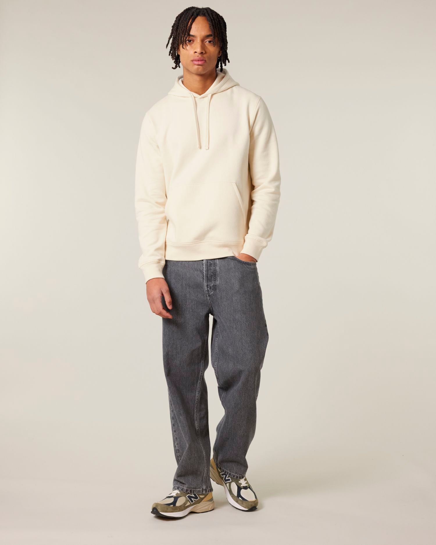 Unisex Hoodie Sweatshirt van Biologisch Katoen Middel-Licht - 280 GSM | Drummer 2.0 STSU168