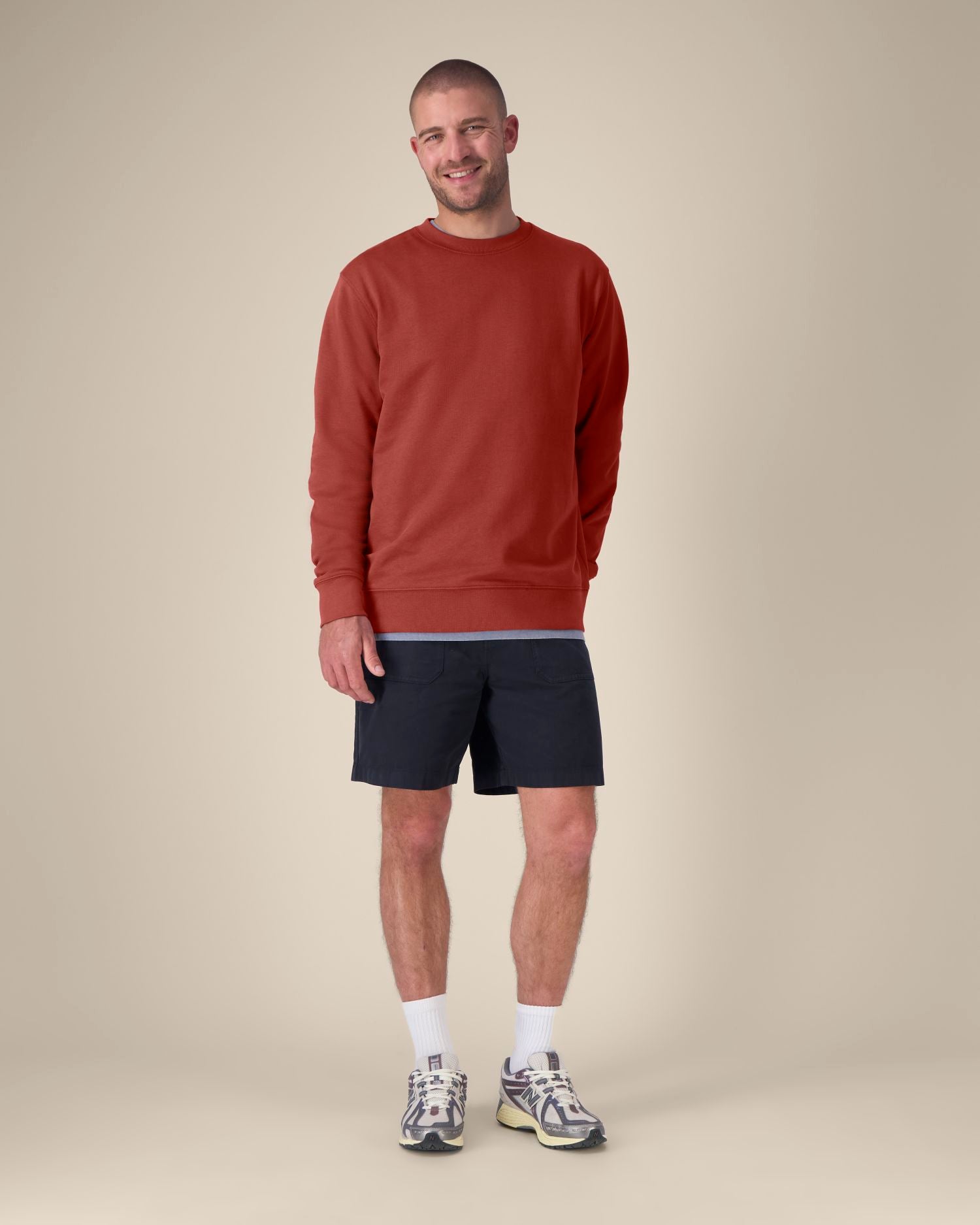 Unisex Crew Neck Sweatshirt - Organic Cotton 350 GSM | STSU178 Changer 2.0