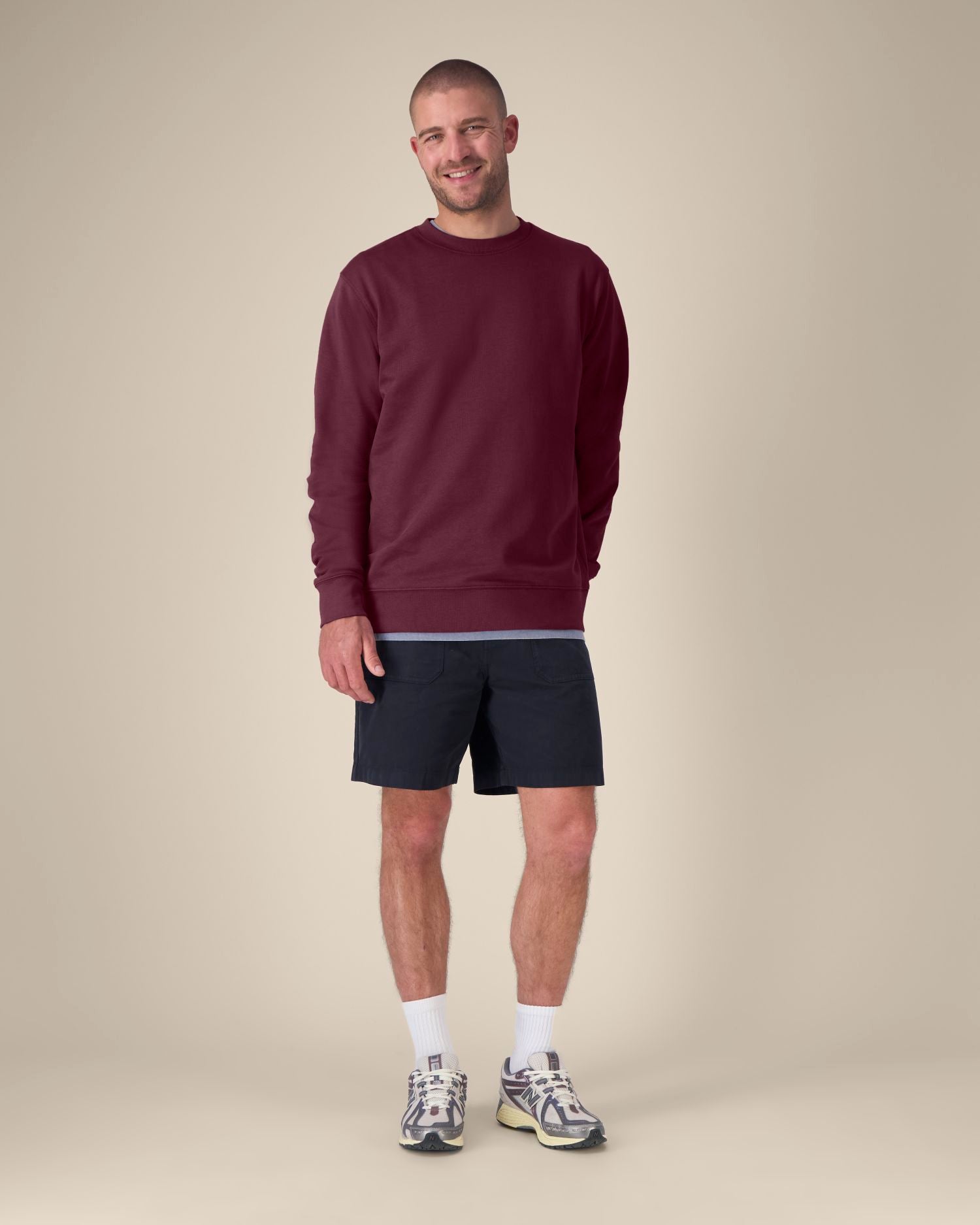 Unisex Crew Neck Sweatshirt - Organic Cotton 350 GSM | STSU178 Changer 2.0