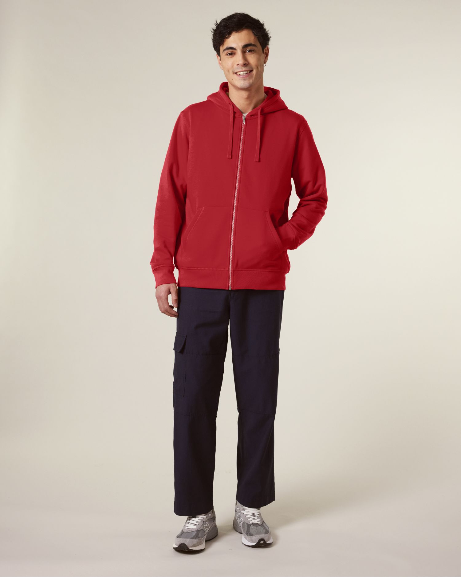 Unisex Organisch Katoenen Mid-Light Zip-Thru Hoodie - 280 GSM | Mixer STSU205
