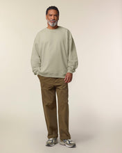 Uniseks Oversized Organisch Katoenen Ronde Hals Sweater - 350 GSM | Radder 2.0 STSU208