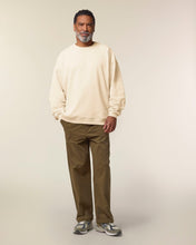 Uniseks Oversized Organisch Katoenen Ronde Hals Sweater - 350 GSM | Radder 2.0 STSU208