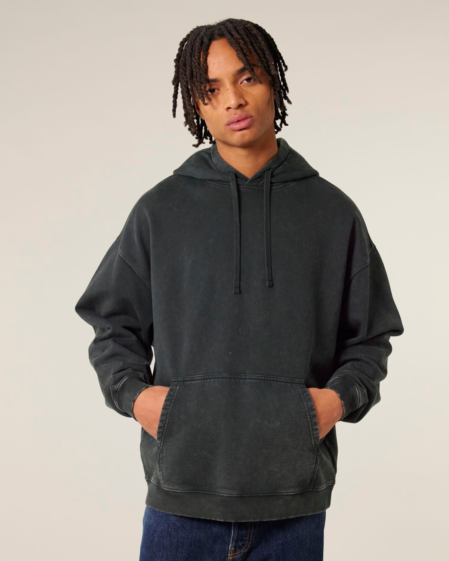 Unisex Organic Oversized Garment Dyed Hoodie Sweatshirt - 380 GSM | Slammer 2.0 Vintage STSU211