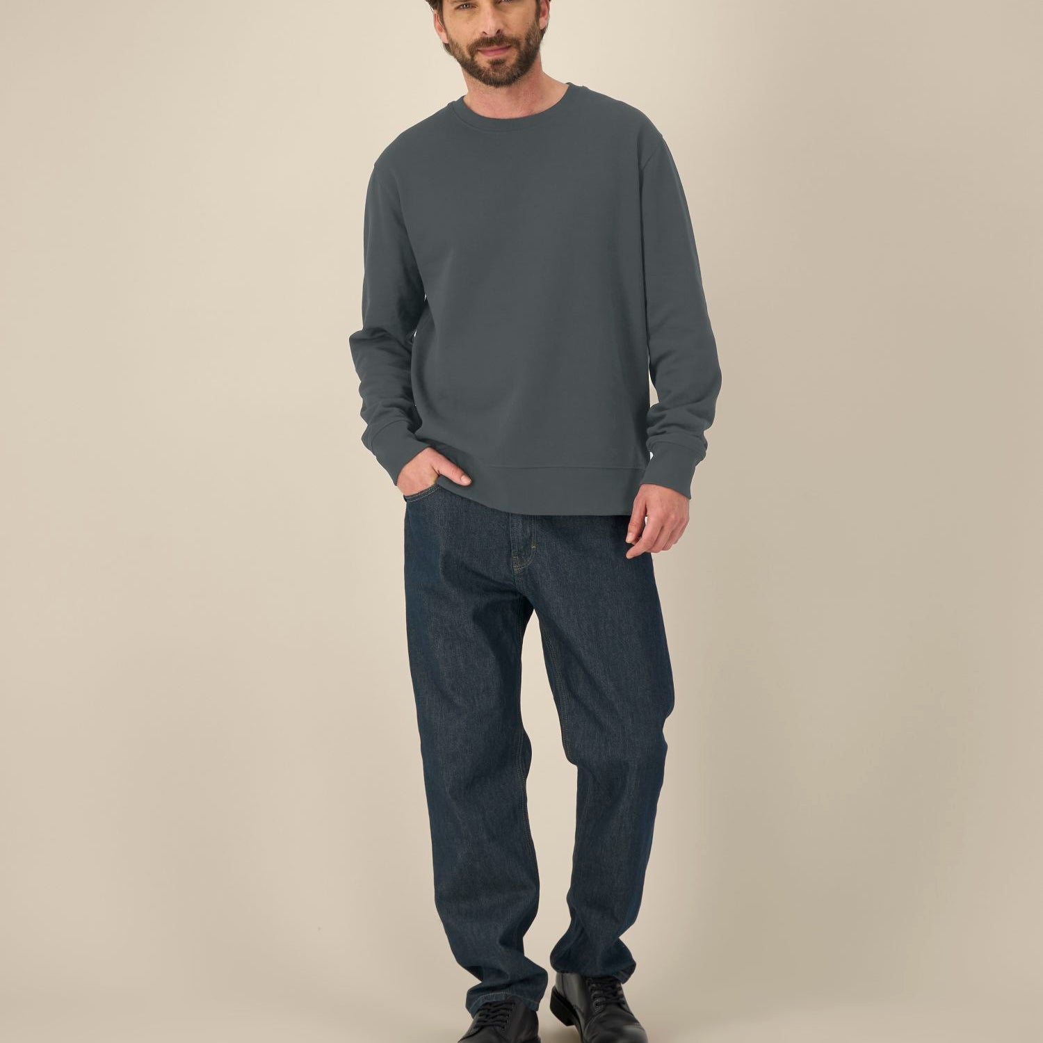 Men's Crew Neck Sweatshirt Thinker STSU269