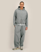 Sudadera unisex Oversized con capucha y cremallera completa de algodón reciclado - 400 g/m² | Fronter - STSU275