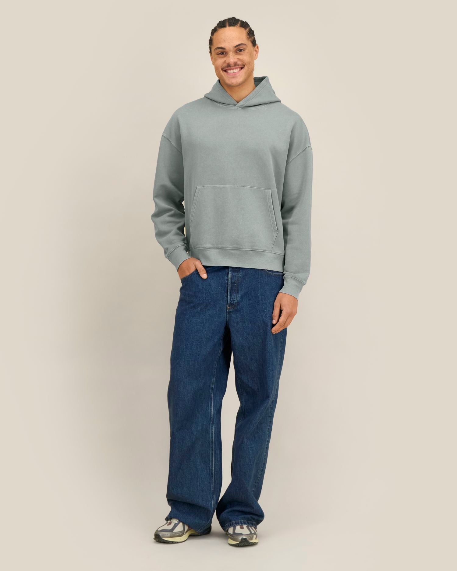 Sudadera con capucha unisex teñida en prenda - 300 GSM | Chaser Vintage - STSU282