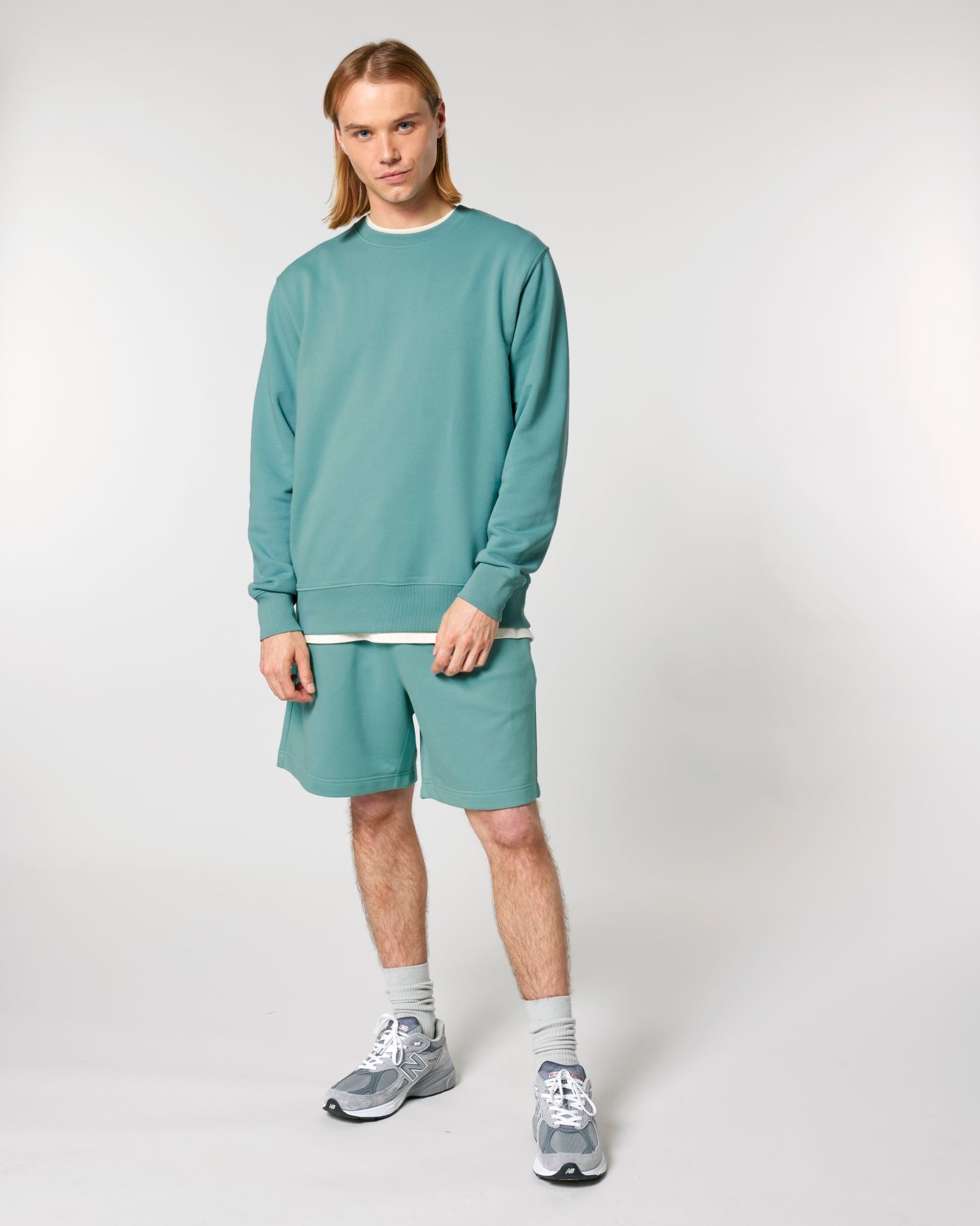 Unisex Organic Medium Fit Crewneck Sweatshirt | Matcher STSU799