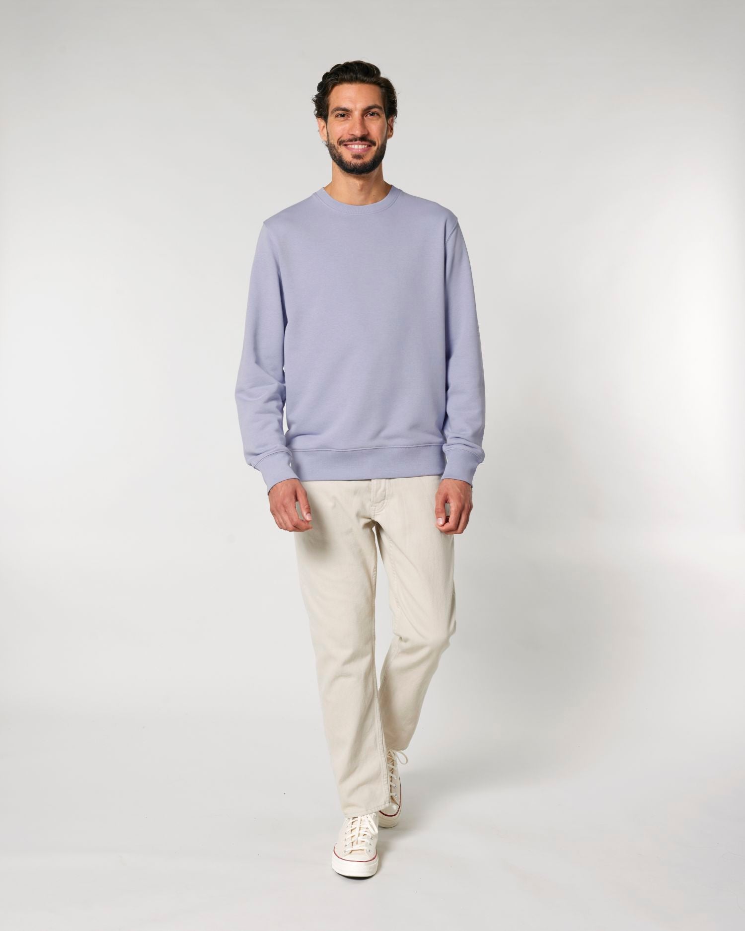 Unisex Organische Medium Fit Crewneck Sweater - 300 g/m² | Matcher STSU799