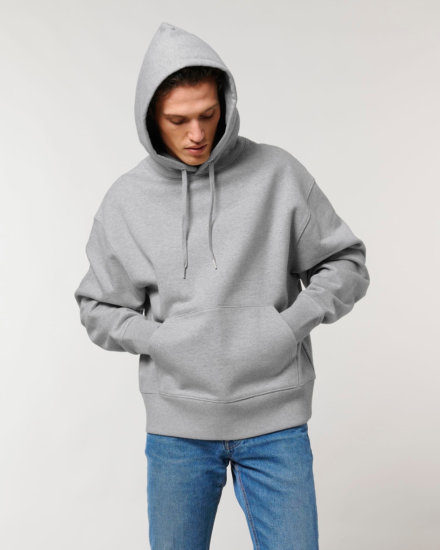 Sudadera con capucha extragrande, orgánica y pesada, unisex - 500 g/m² | Slammer Heavy STSU867