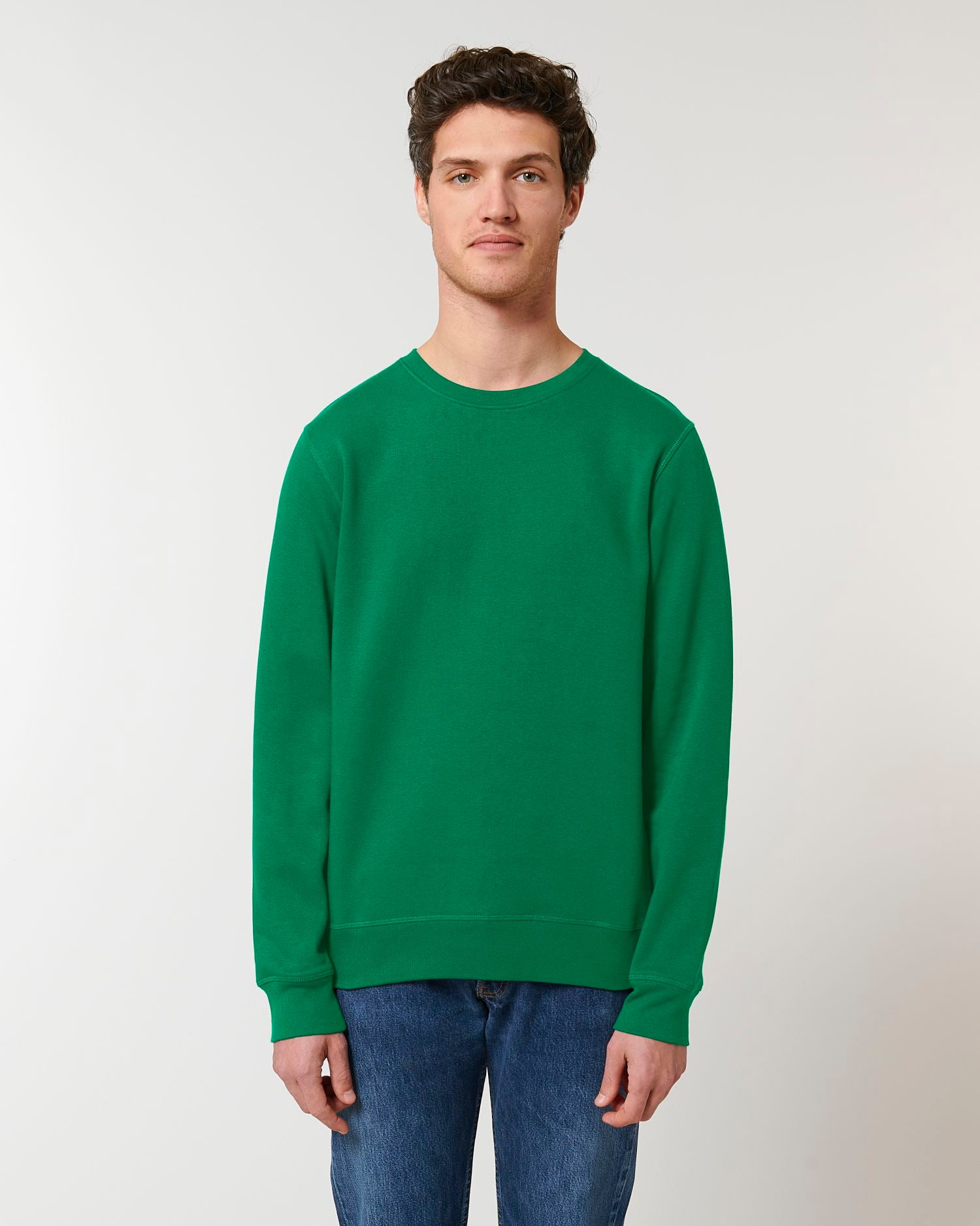 Sudadera de Cuello redondo orgánica unisex de peso medio-ligero - 280 g/m² | Roller STSU868