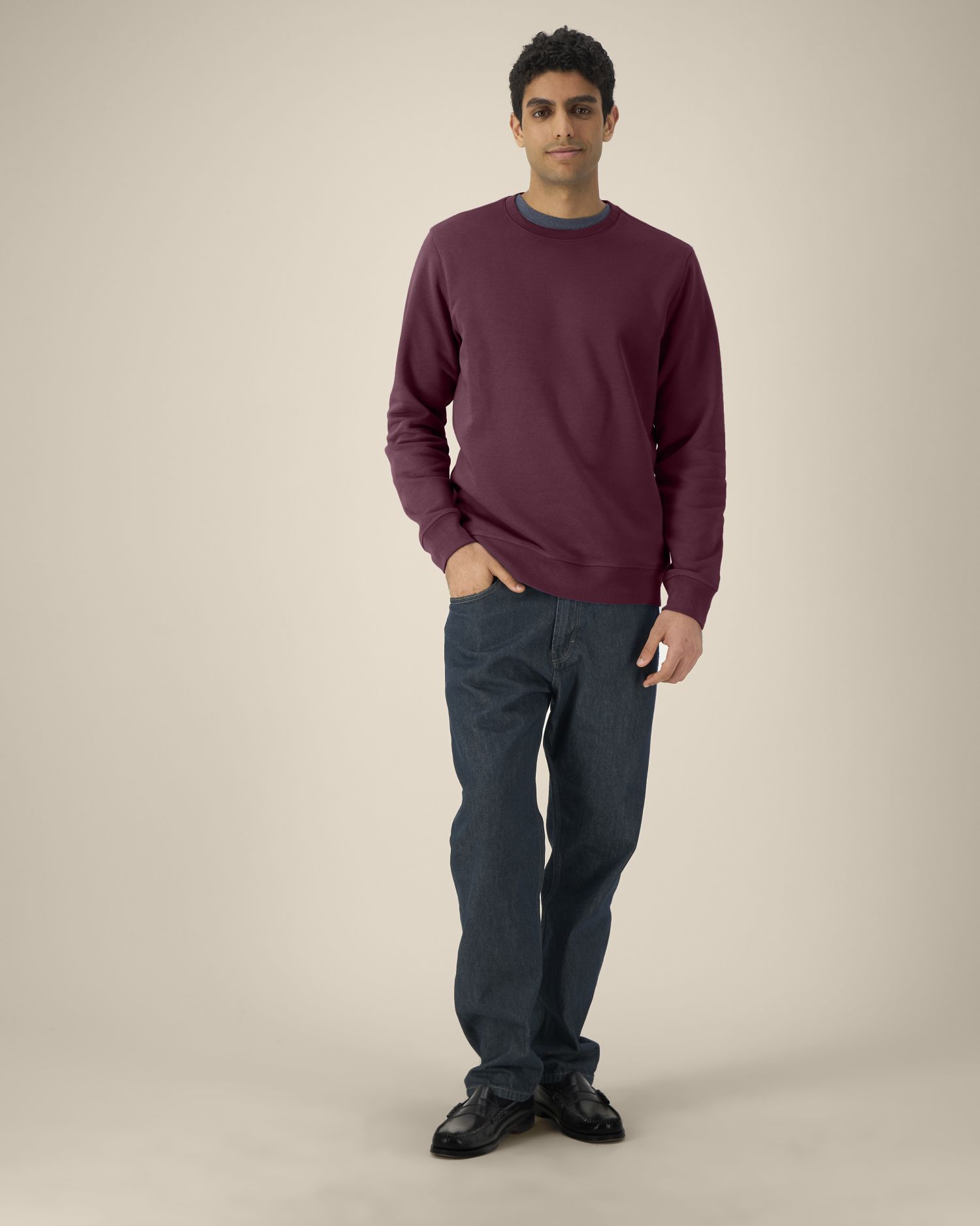 Unisex Organische Mid-Light Crewneck Sweater - 280 g/m² | Roller STSU868