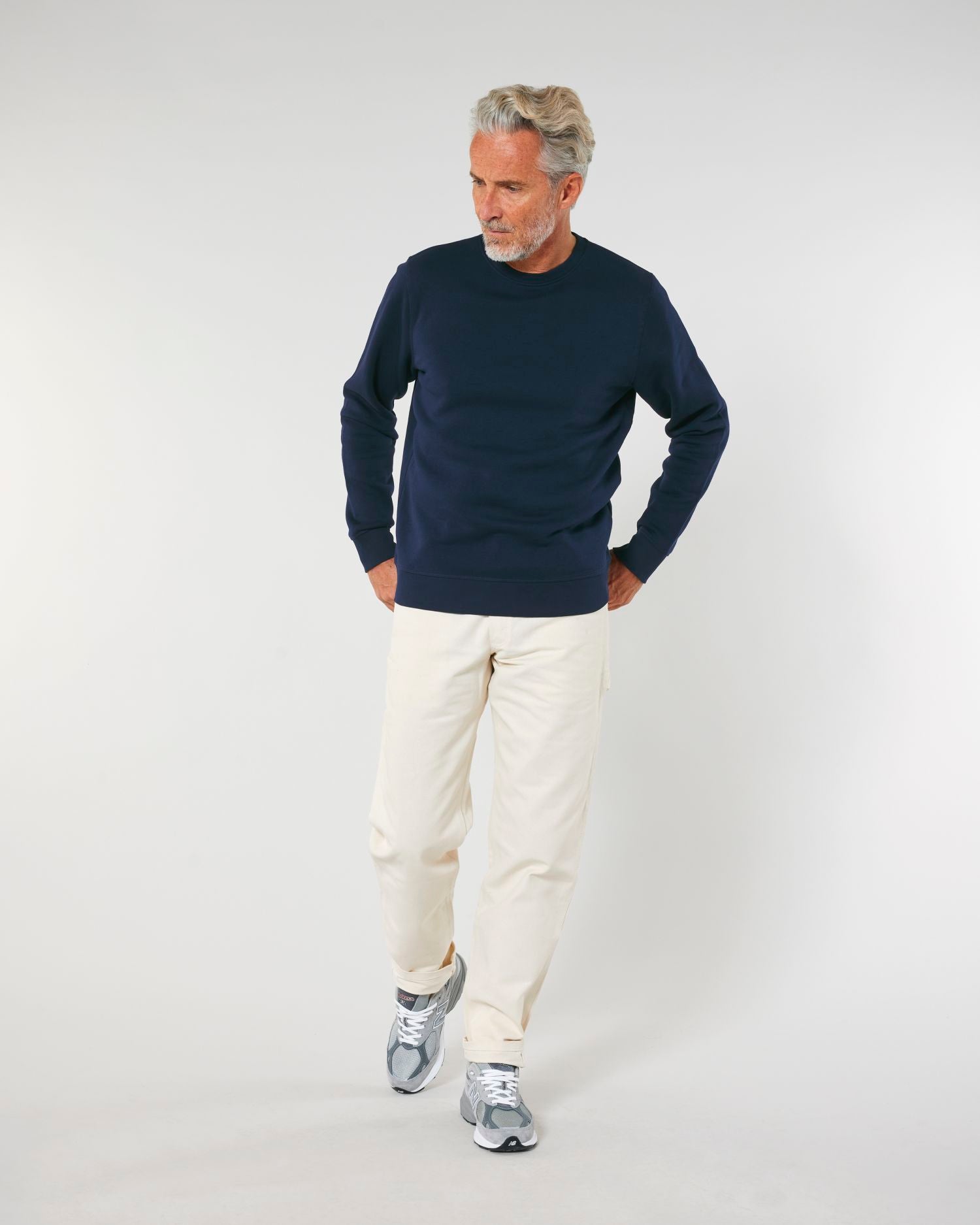 Unisex Organic Mid-Light Crewneck Sweatshirt - 280 g/m² | Roller STSU868