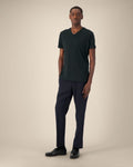 Herren-V-Neck-T-Shirt aus Bio-Baumwolle - 155 g/m² | Presenter STTM562
