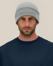 Unisex Ribbed Cuffed Beanie in Organic Cotton | Rib Beanie 2.0 - STAU295