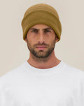 Unisex Ribbed Cuffed Beanie in Organic Cotton | Rib Beanie 2.0 - STAU295