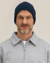 Unisex Fleece-Lined Organic Cotton Beanie | Fielder - STAU297