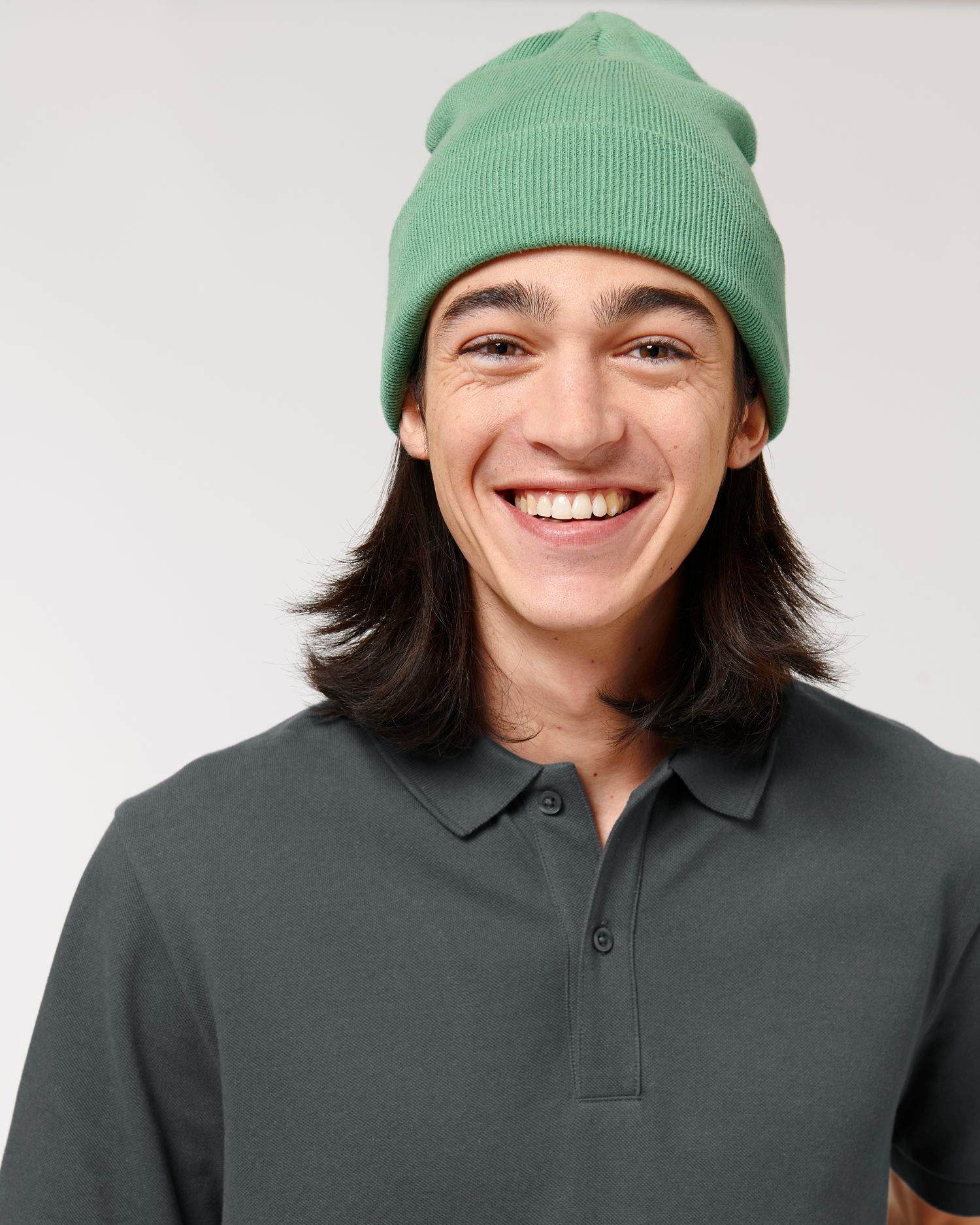 Organic & Recycled Two-Layer Beanie | Rib Beanie STAU772