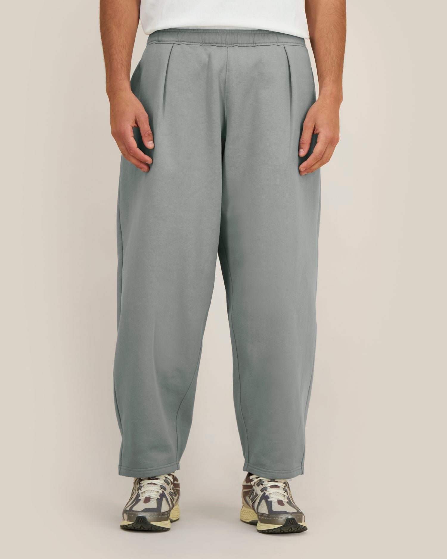 Pantalon de jogging unisexe Oversized à jambes ballon en coton recyclé - 400 g/m² | Barreler - STBU276