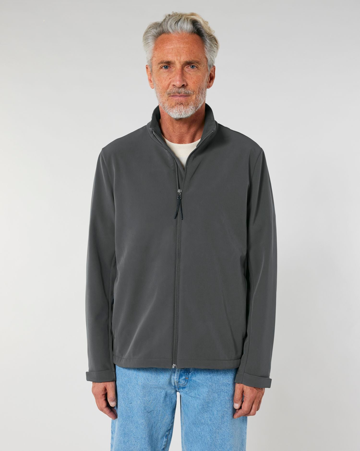 Men’s Water-Repellent Softshell Jacket - 342 GSM | Stanley Navigator STJM167