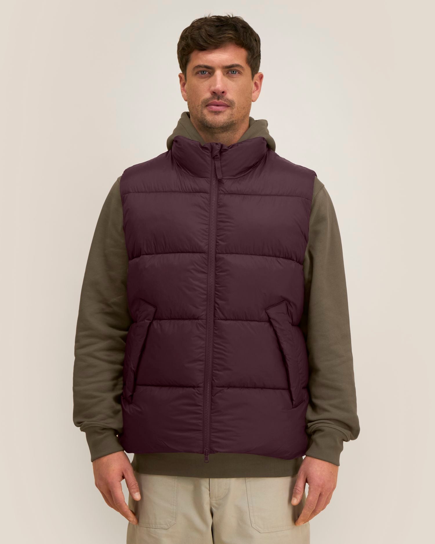 Unisex Padded Gilet in Recycled Nylon | Puffer Gilet 2.0 - STJU293