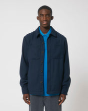 Unisex Recycled Twill Overshirt | River STJU845