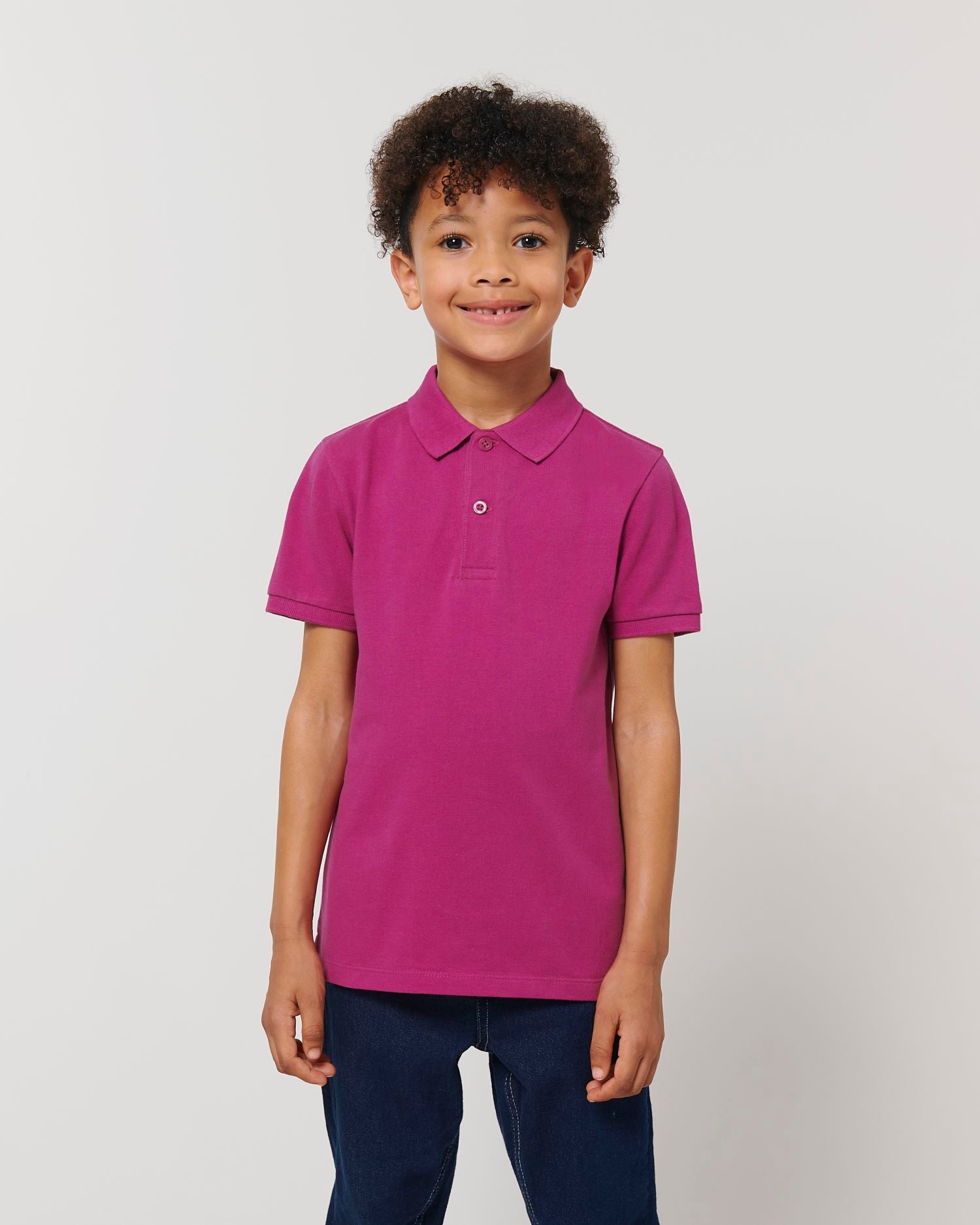 Polo orgánico clásico para niños - 220 g/m² | Mini SprinterSTPK908