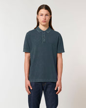 Unisex Garment-Dyed Organic Polo - 230 g/m² | Prepster Vintage Polos - STPU335