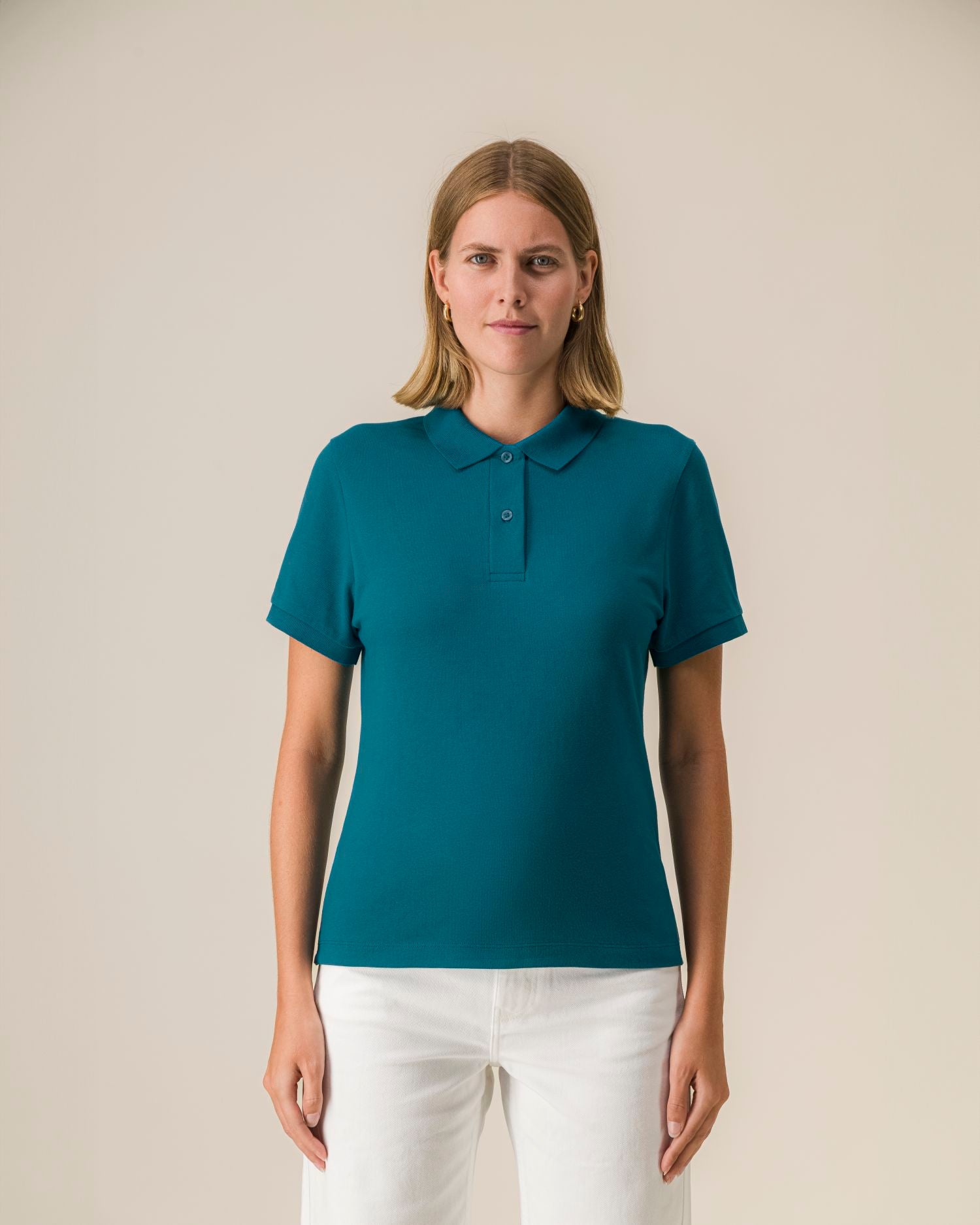 Dames Getailleerd Poloshirt - 185 GSM | Stella Coaster STPW977