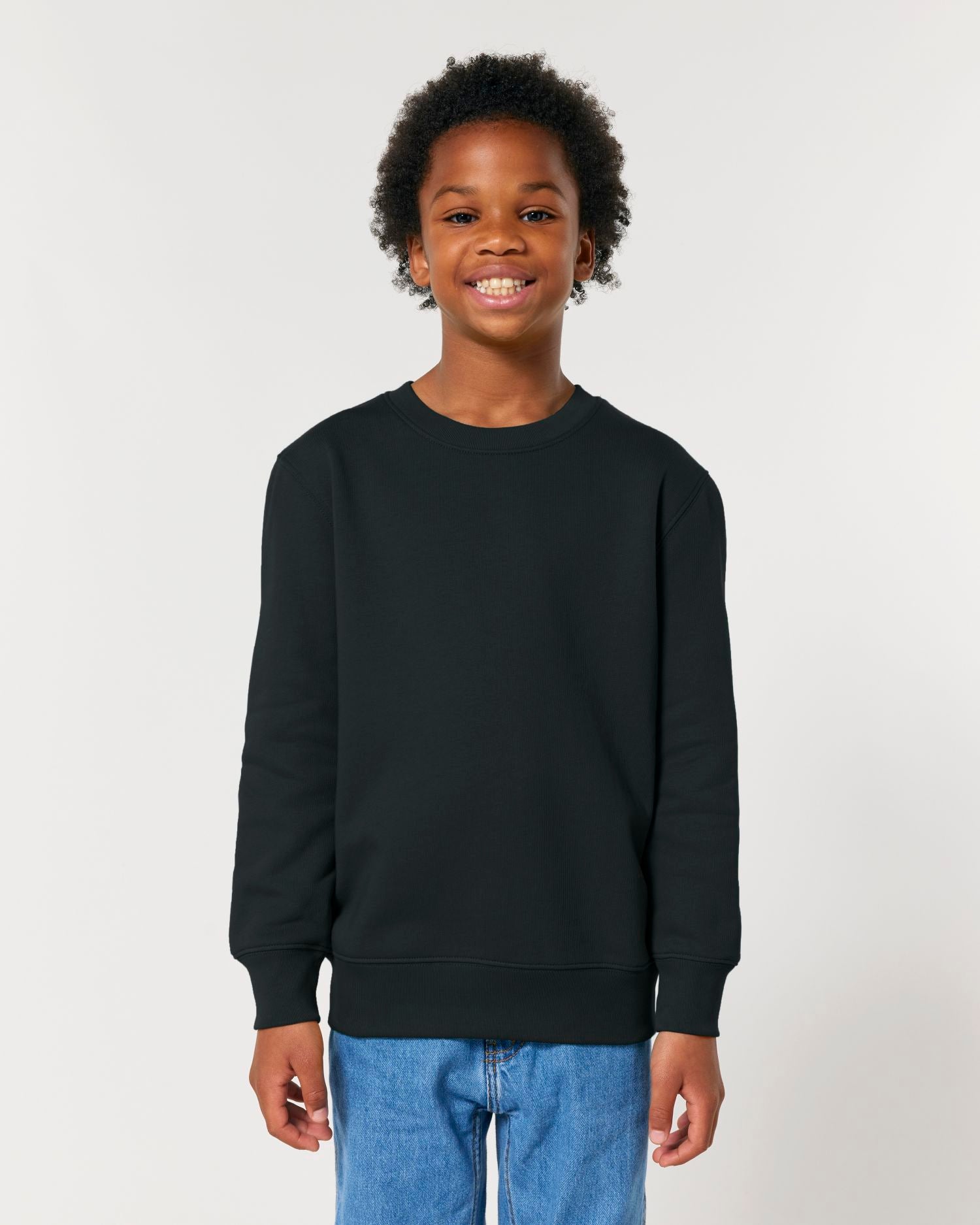 Kinderen' Organische Crew Neck Sweatshirt - 300 GSM | Mini Changer 2.0 STSK181