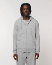 Sudadera con capucha orgánica unisex con cremallera - 350 g/m² | Cultivator STSM566