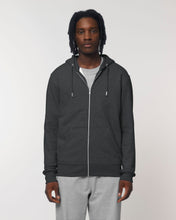 Sudadera con capucha orgánica unisex con cremallera - 350 g/m² | Cultivator STSM566
