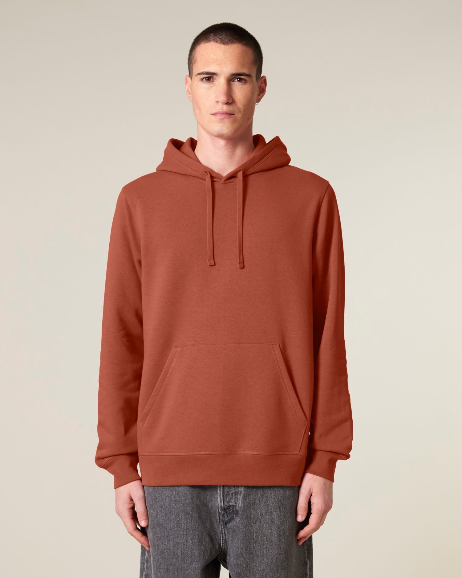 Unisex Organic Cotton Mid-Light Hoodie Sweatshirt - 280 GSM | Drummer 2.0 STSU168