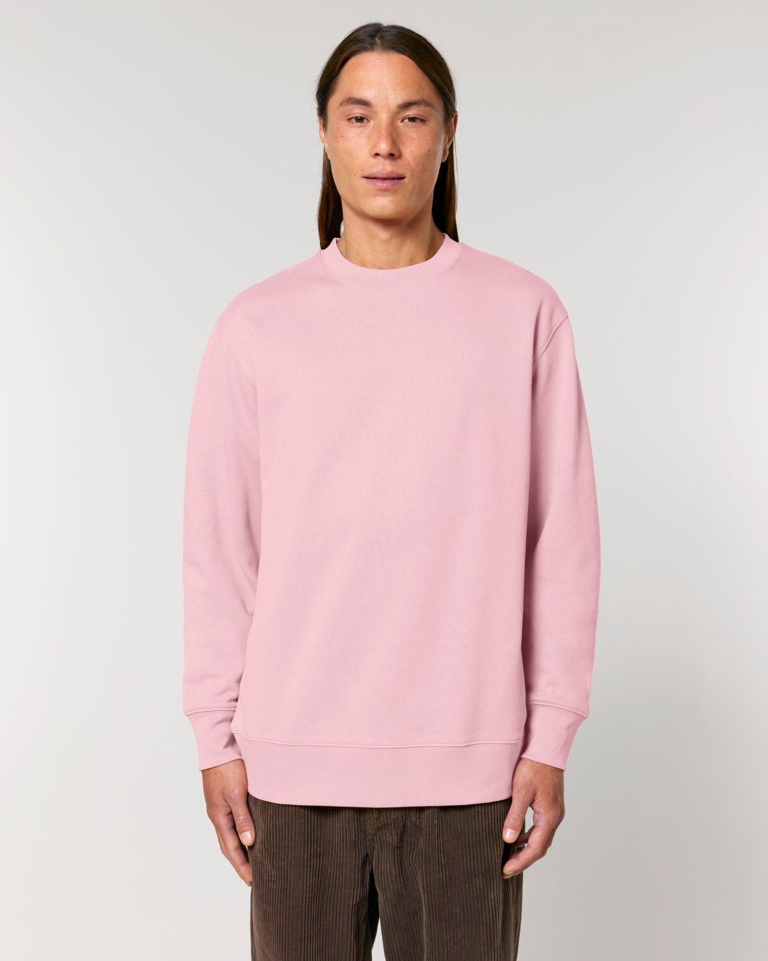 Sudadera unisex de cuello redondo - algodón orgánico 350 GSM | STSU178 Changer 2.0