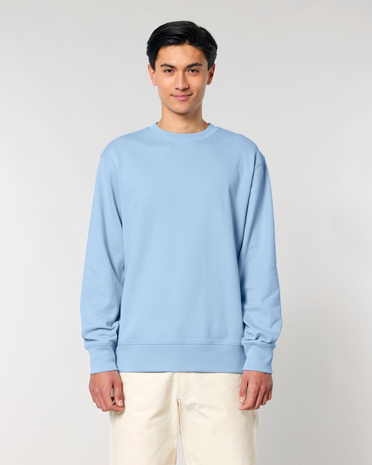 Sudadera unisex de cuello redondo - algodón orgánico 350 GSM | STSU178 Changer 2.0