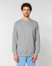 Sudadera unisex de cuello redondo - algodón orgánico 350 GSM | STSU178 Changer 2.0