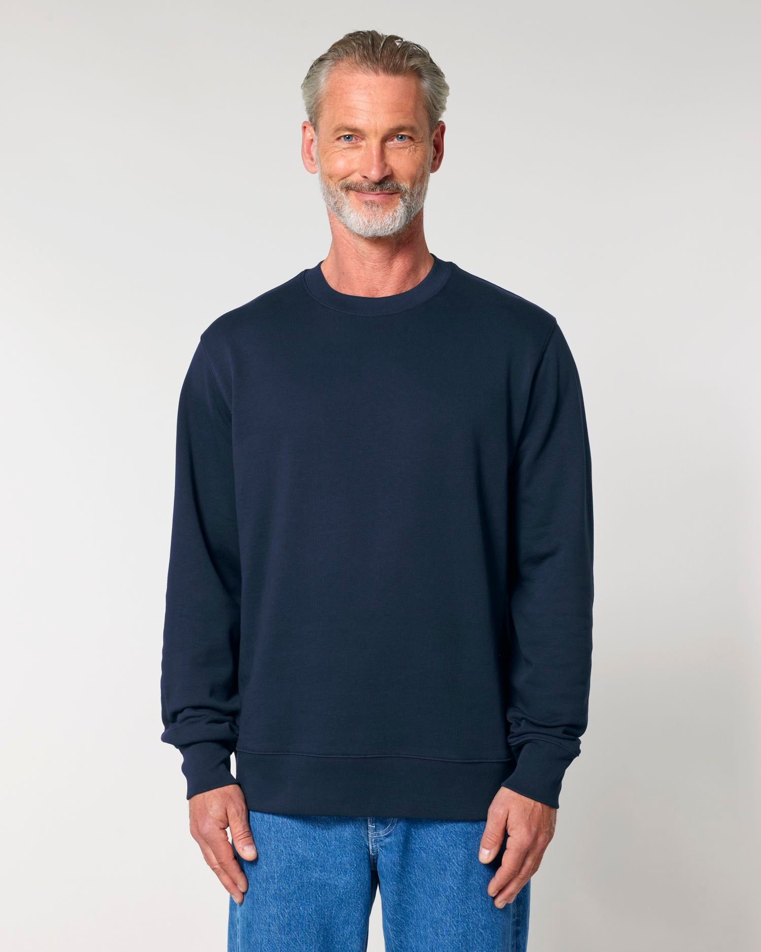 Sudadera unisex de cuello redondo - algodón orgánico 350 GSM | STSU178 Changer 2.0